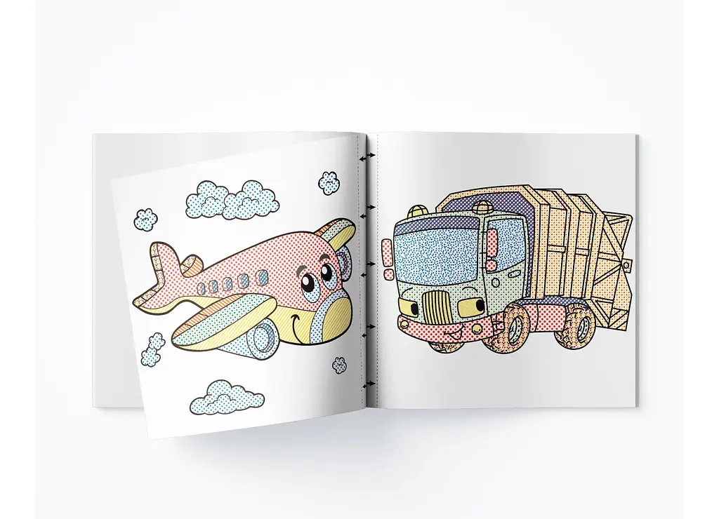 Книга Найкраща водяна розмальовка. Транспорт 1053 Різнокольоровий shop (9789669871053) - фото 4