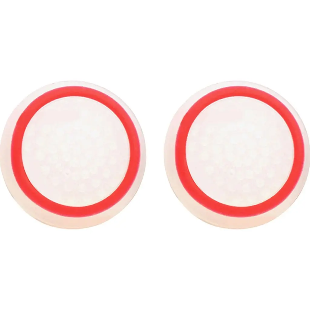 Накладки на стіки Thumb Grips 4-pack для PS4/PS5/Xbox White Red [153104] - фото 2