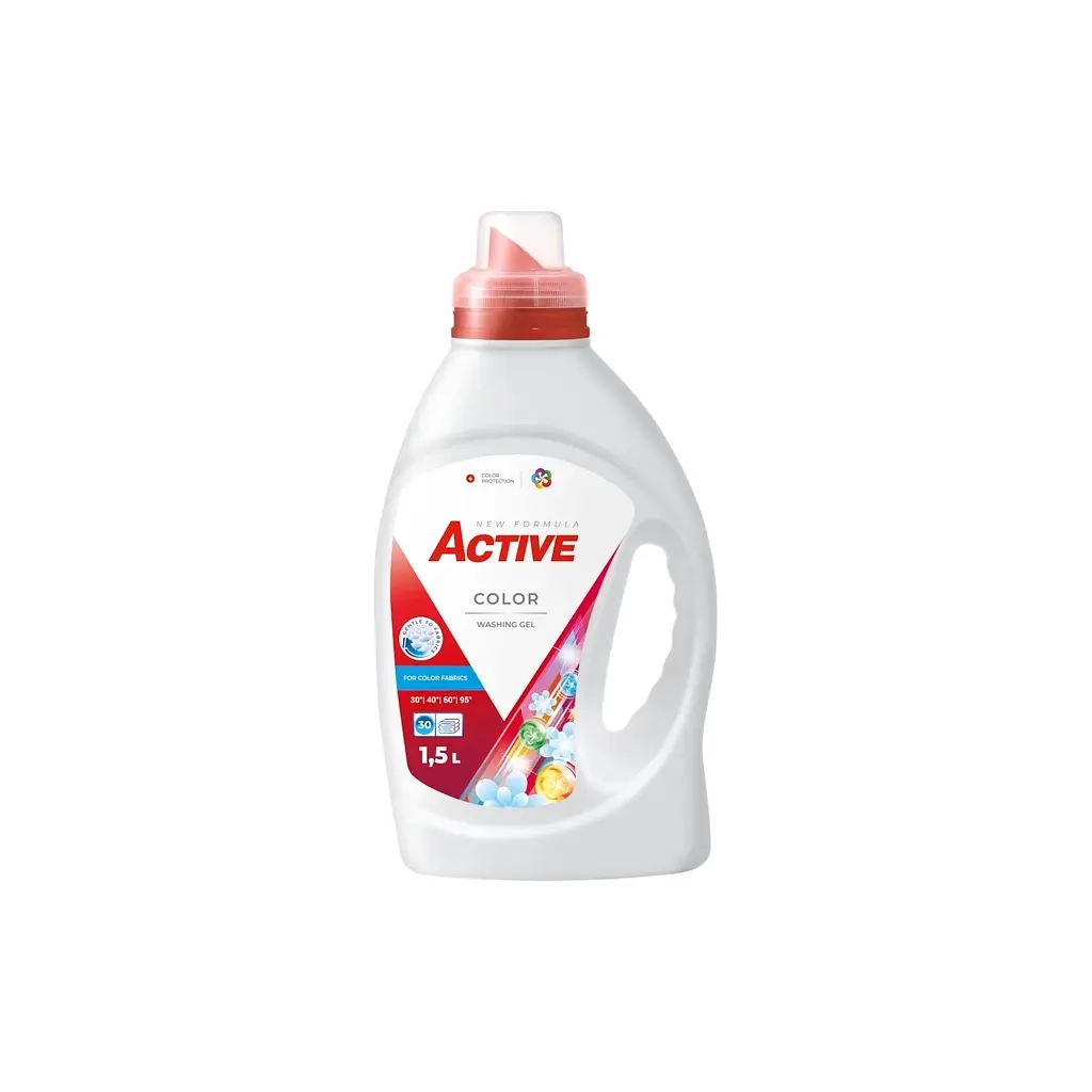 Гель для прання Active PR Color З ароматом свіжості 1.5 л (4820196010326)