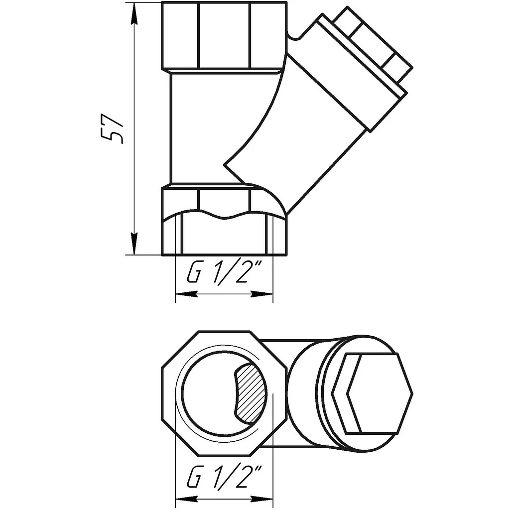 Фільтр грубого очищення Solomon S 1/2″ Super 8010 000008456 - фото 5