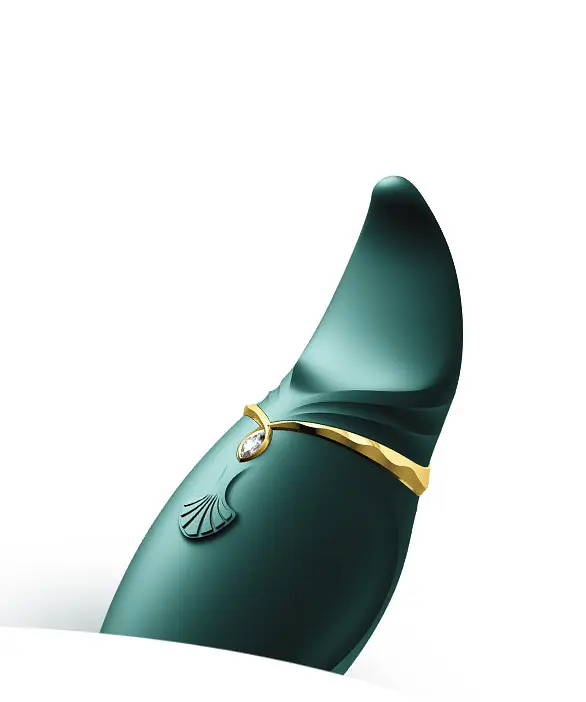 Вибратор для клитора Zalo Hero 14.6 см зеленый - фото 5