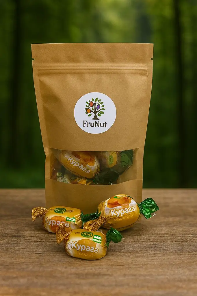 Цукерки “Курага в шоколаді” 250 г 250 г FruNut