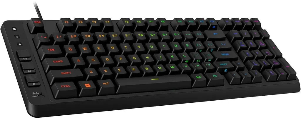 Клавиатура HyperX Alloy Origins EVE 1800 99key Red USB-A EN/UA RGB Black (B7JE0AA) - фото 3