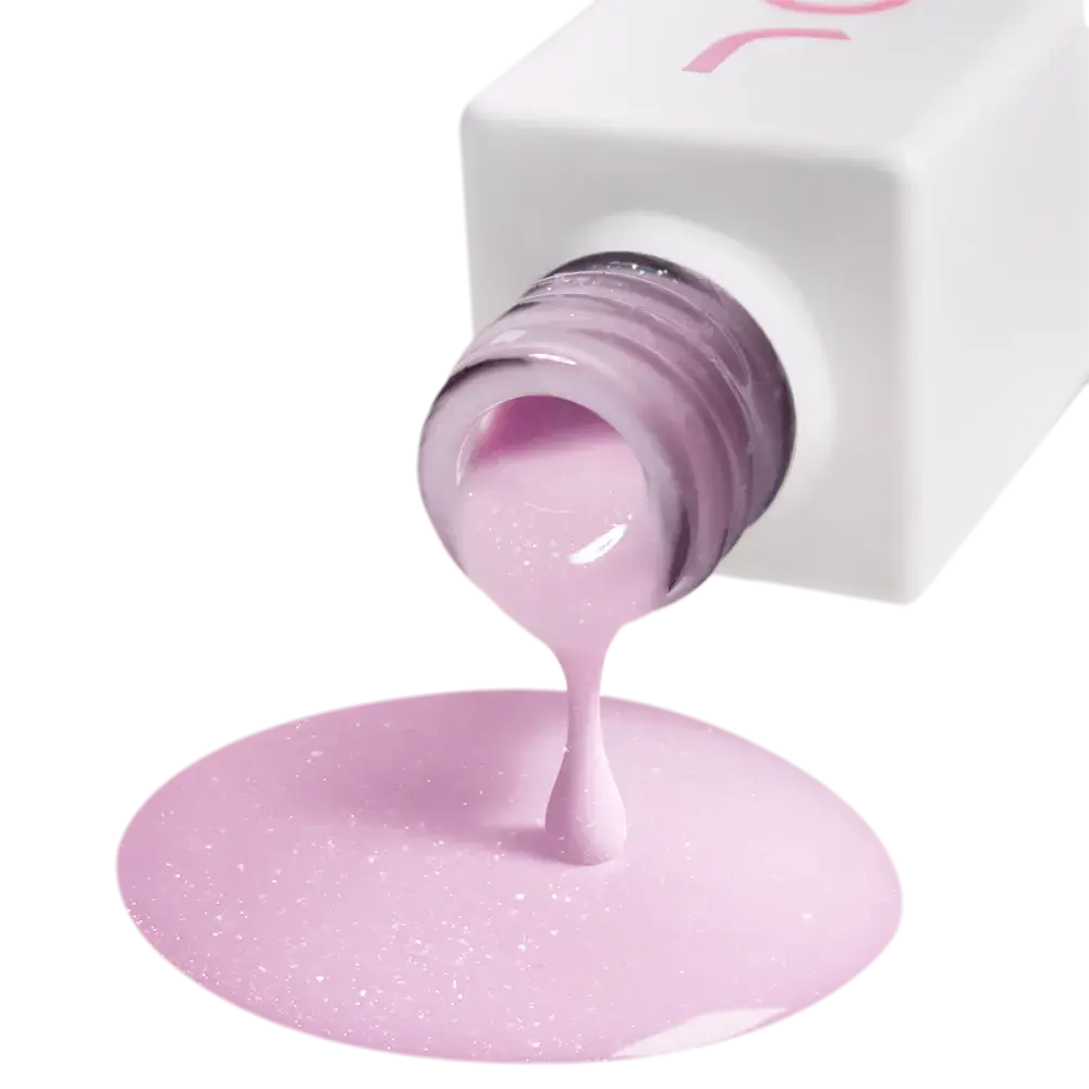 Рідкий гель для укріплення та моделювання Joia vegan PolyLiquid gel Lilac Veil 8 мл - фото 2