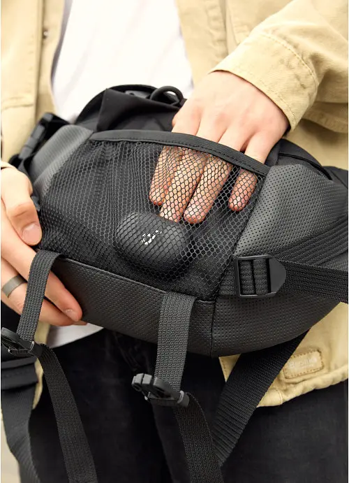 Велика чоловіча поясна сумка бананка для планшета Sambag 38х21 см sum0027311 - фото 15