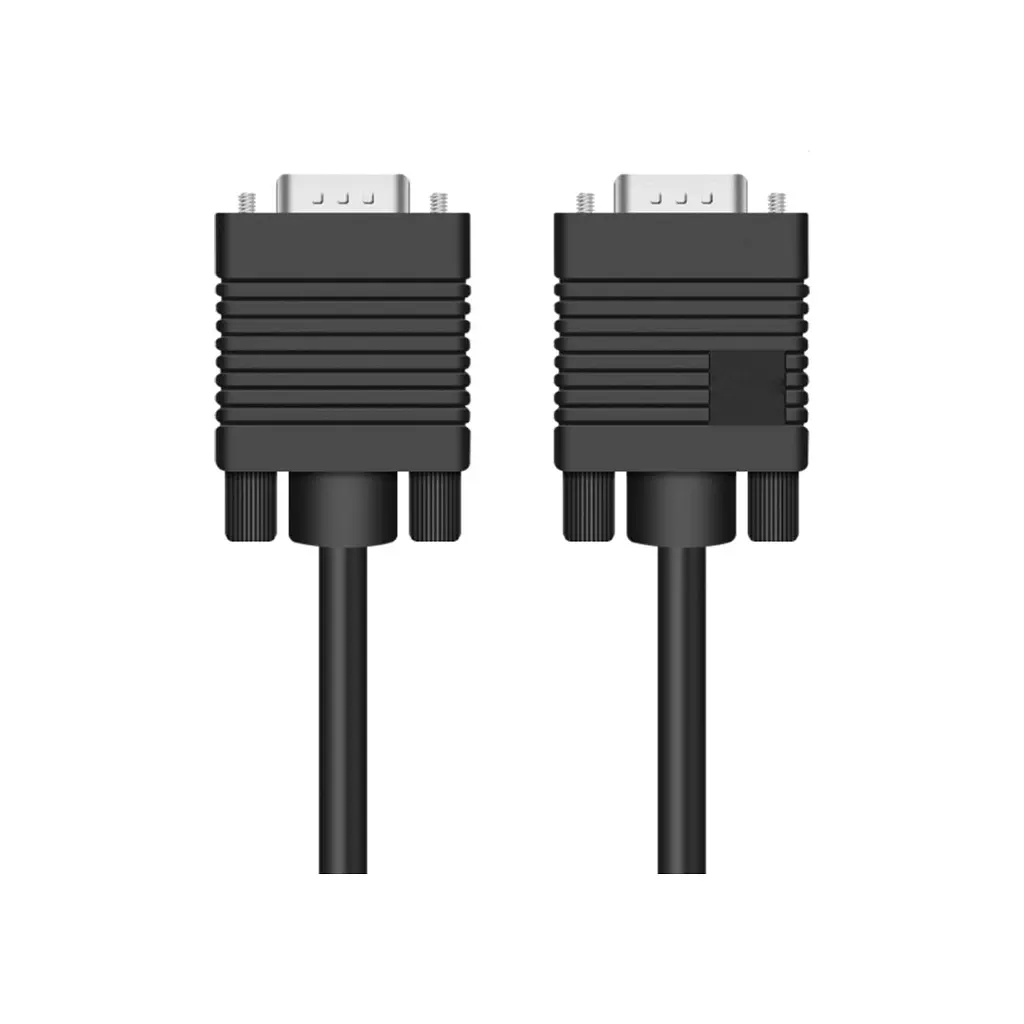 Кабель мультимедийный VGA M to VGA M 5.0m Prologix (PR-VGA-VGA-P-06-28-5m) - фото 2
