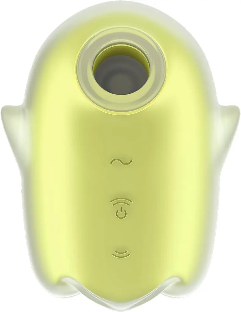 Вакуумний стимулятор Satisfyer Glowing Ghost Yellow - фото 6