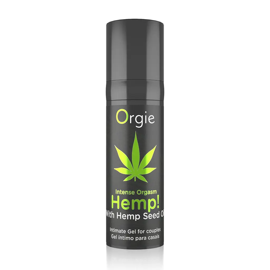 Усилитель оргазма Intense Orgasm Hemp! с маслом каннабиса - 15 мл Orgie (Бразилия-Португалия) - фото 2