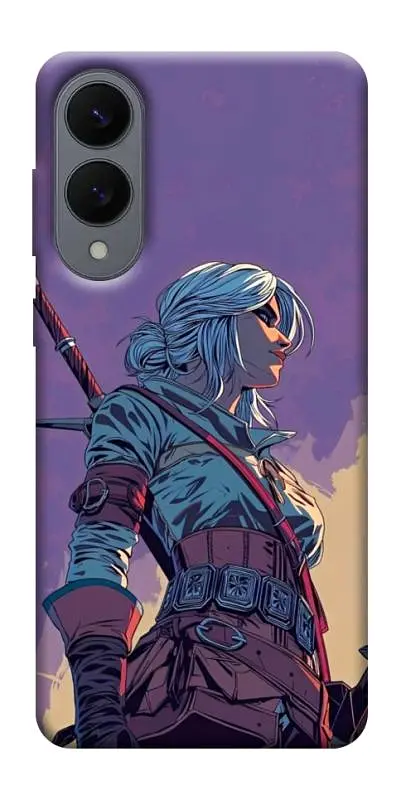 TPU чохол Demsky The witcher ciri для Samsung Galaxy S25 Edge