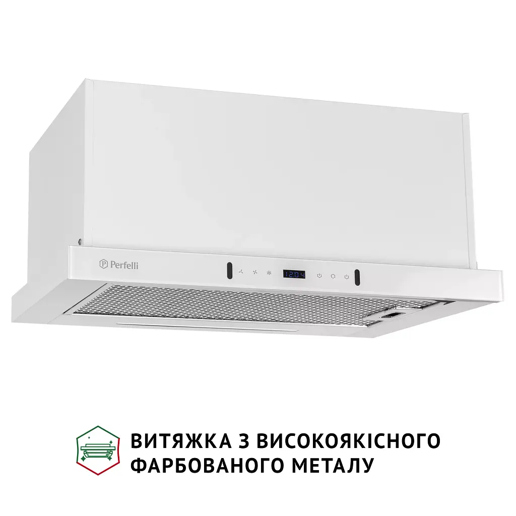 Витяжка телескопічна PERFELLI ISEO 6PWX BIANCO - фото 7
