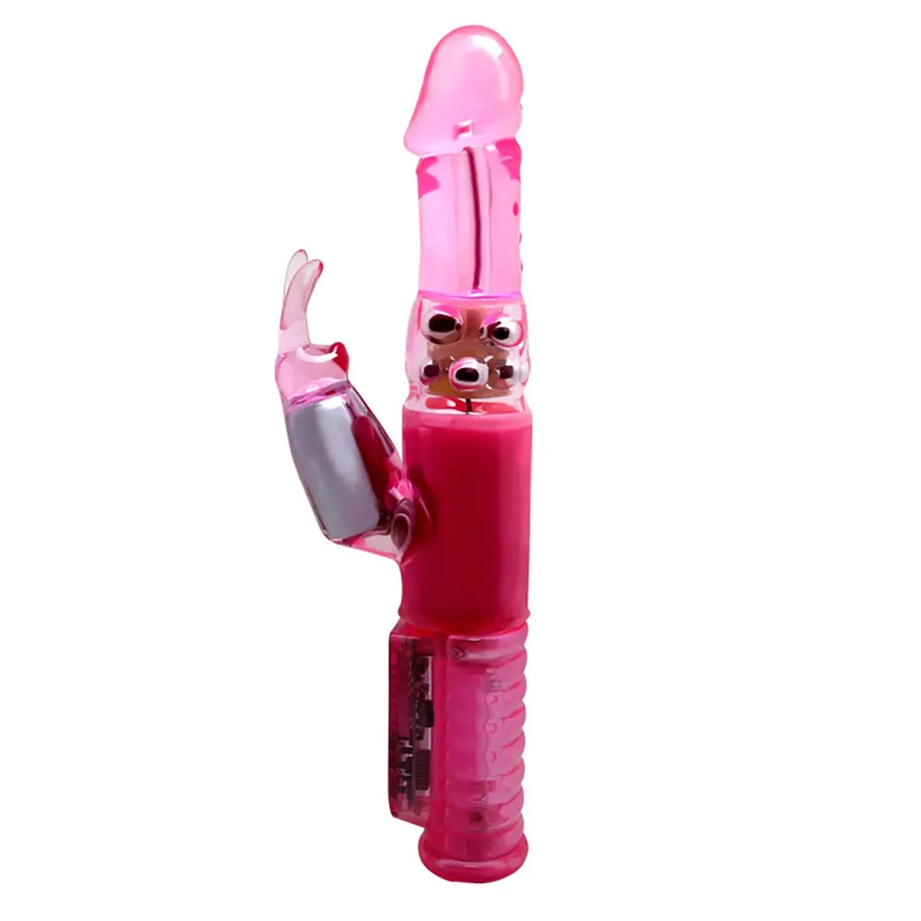 Вібратор-кролик Baile Pleasurizer Legend, 25.5 см (рожевий)