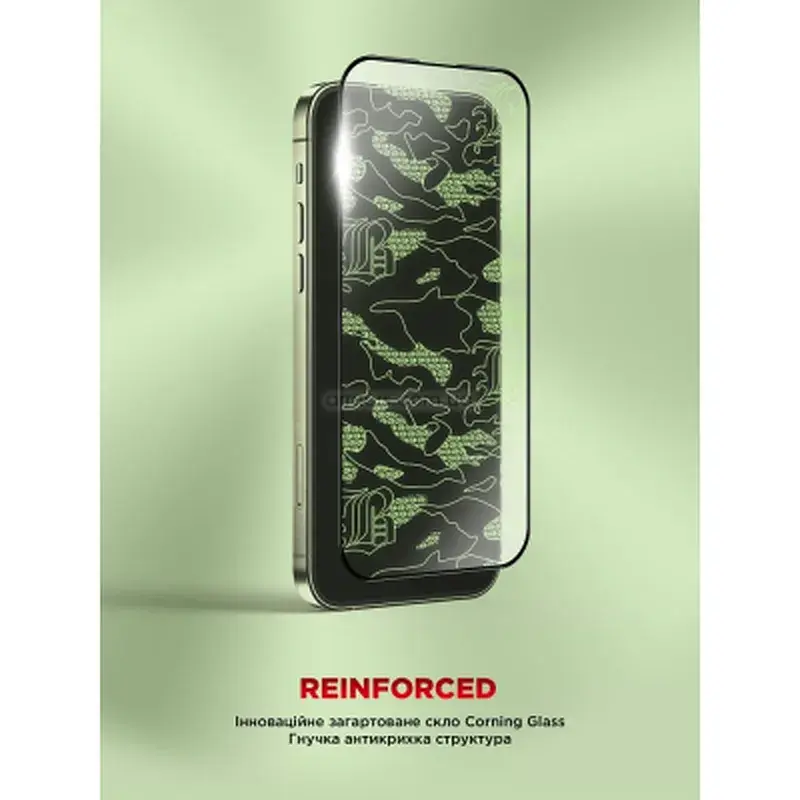 Скло захисне Armorstandart Icon Apple iPhone 16 Pro Max Black (ARM79555) - фото 2
