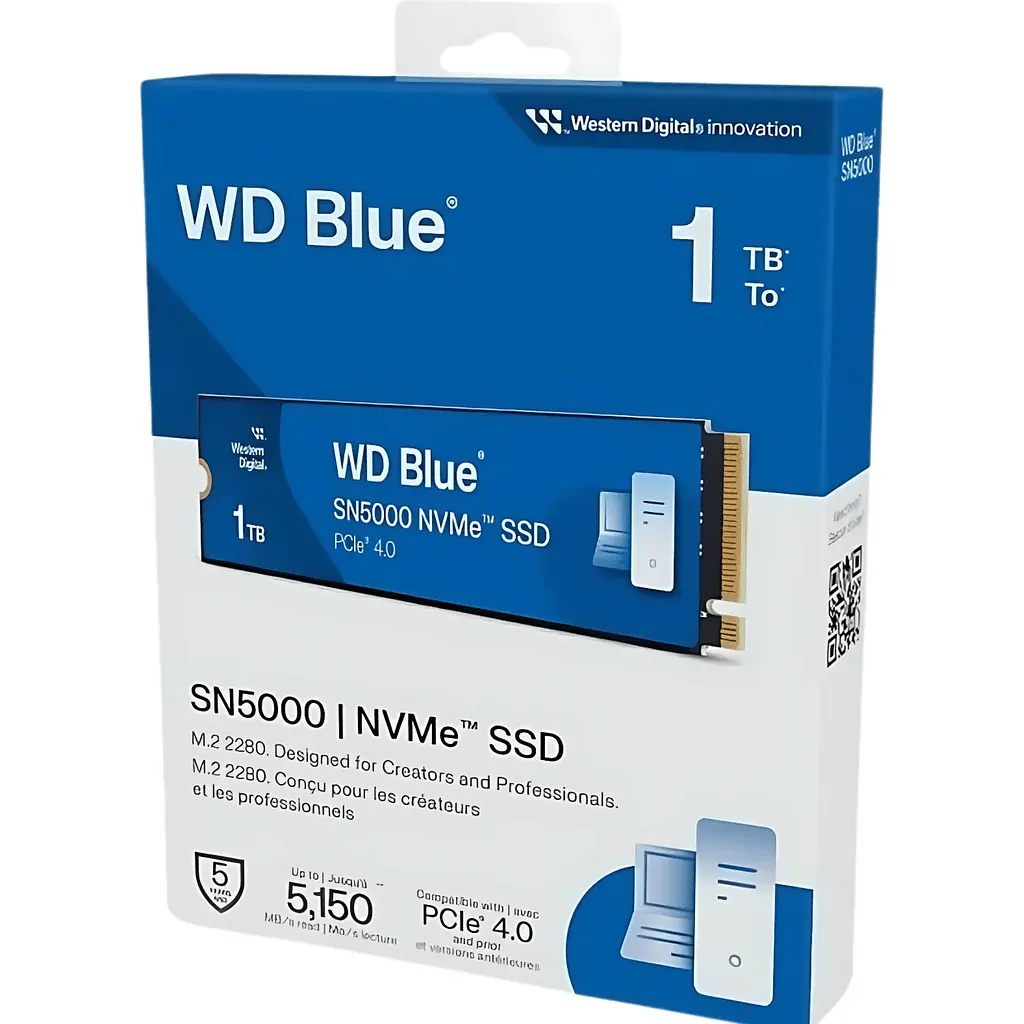 SSD накопичувач WD Blue SN5000 1TB (WDS100T4B0E) [153946] - фото 4