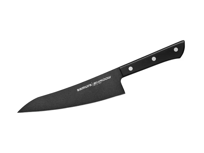 Ніж кухонний Гюто SAMURA Shadow 18.2 см (SH-0185)