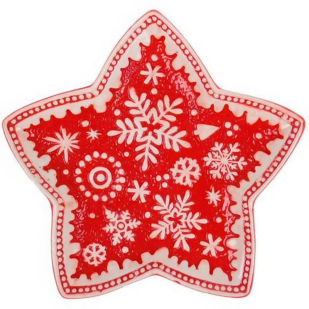 Блюдо lefard Snowflake 23х20х2.5 см (824-008) - фото 2