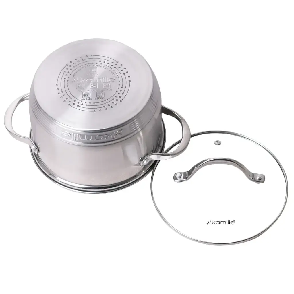 Каструля Kamille KM-4724S 6,5л - фото 2