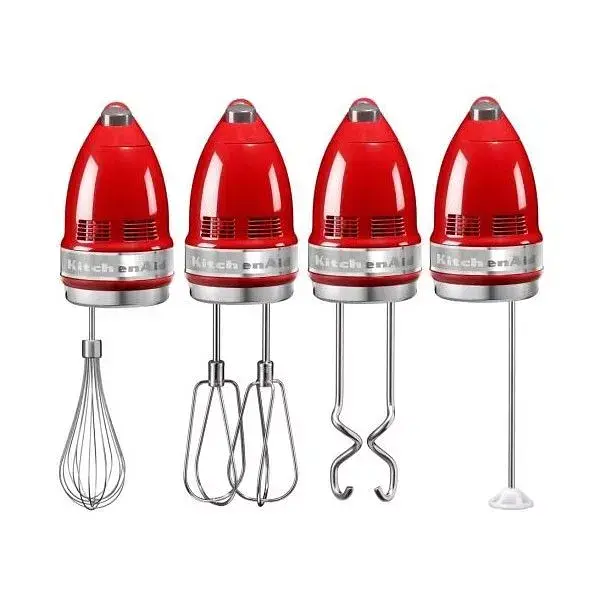 Міксер KitchenAid 5KHM9212EER ручний 9 швидкостей червоний - фото 5