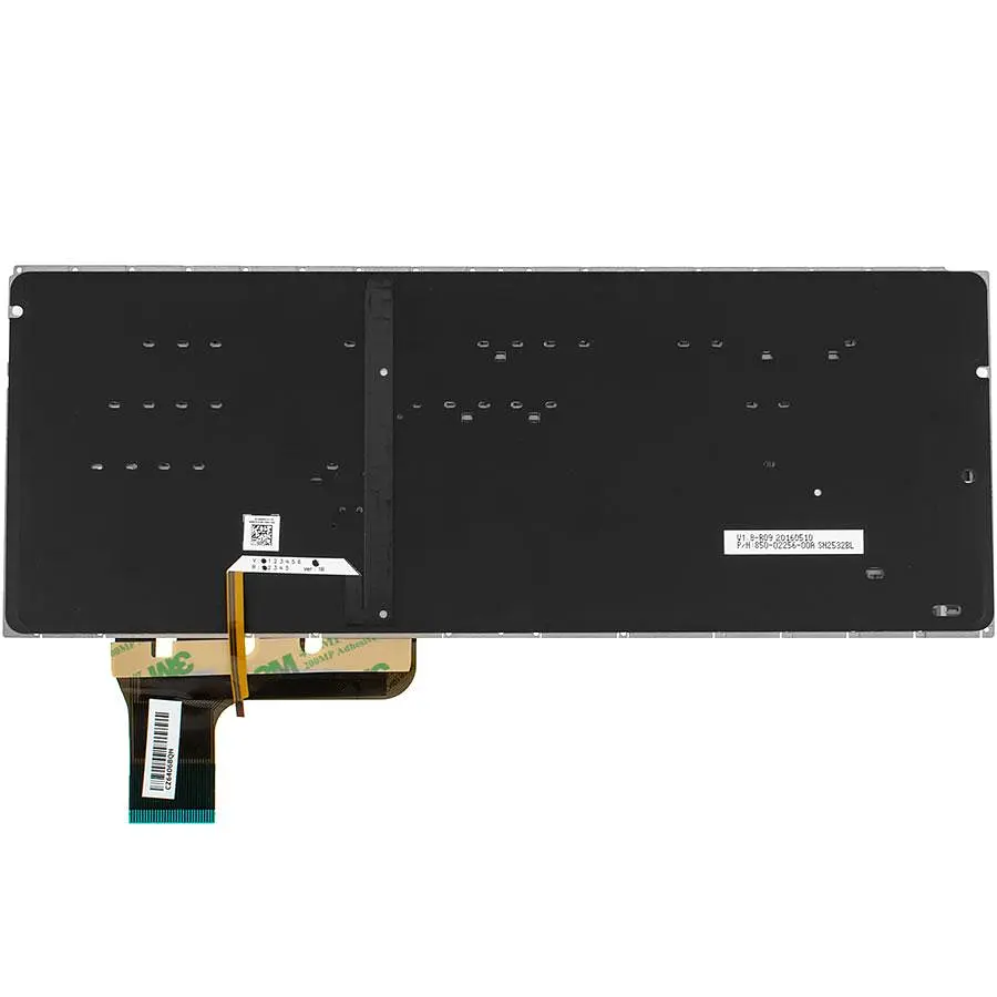 Клавіатура для ноутбука ASUS (UX302LA UX302LG ) rus чорний без фрейма підсвічування клавіш - фото 2