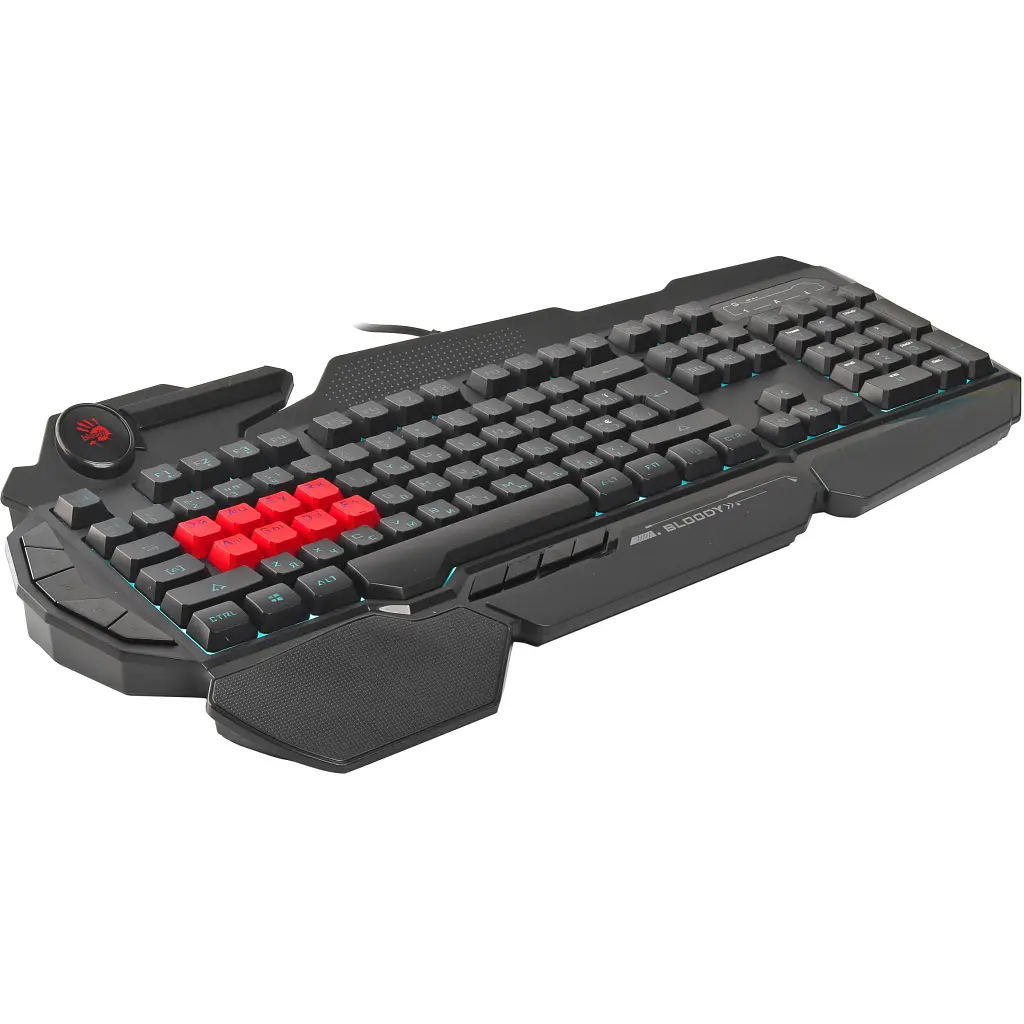 Клавіатура A4Tech Bloody B318 Black USB Black (4711421980470) - фото 2