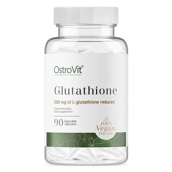 Натуральна добавка OstroVit Vege Glutathione, 90 вегакапсул