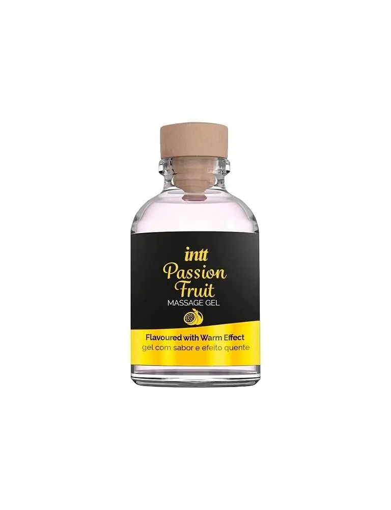 Гель для масажу - Intt Passion Fruit Massage Gel, 30 мл - фото 2