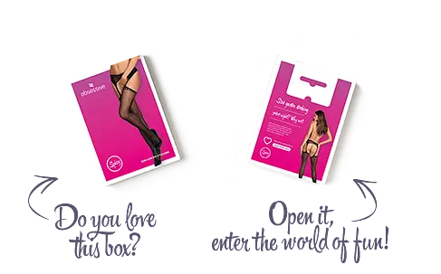 Сітчасті панчохи-стокінги зі стрілкою Obsessive Garter stockings S314 S/M/L, чорні, імітація гартері - фото 7