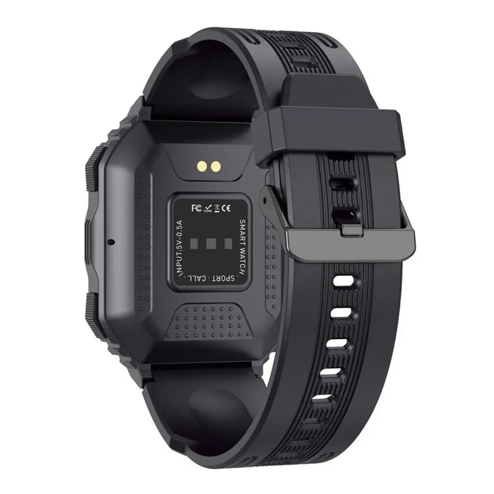Смарт-годинник Lige Tank K06 Black (KTK0001R06BL) - фото 3