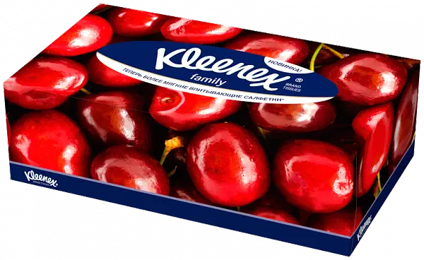 Серветки Kleenex Family в асортименті, 150 шт. - фото 2