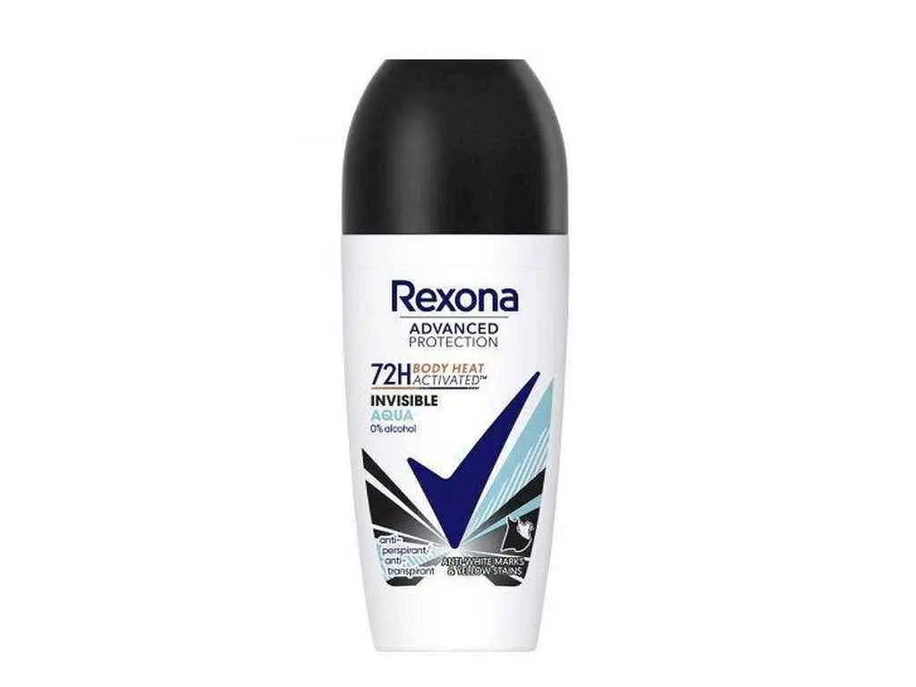 Дезодорант REXONA 50мл (Ролик) жіночий Прозорий кристалл (Аква)