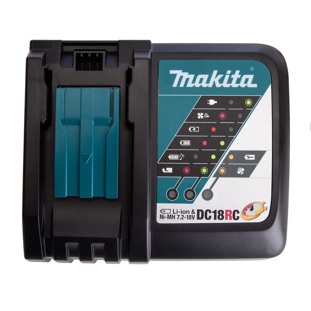Пристрій для зарядки акумуляторів Makita LXT DC18RC (630718-5) - фото 3