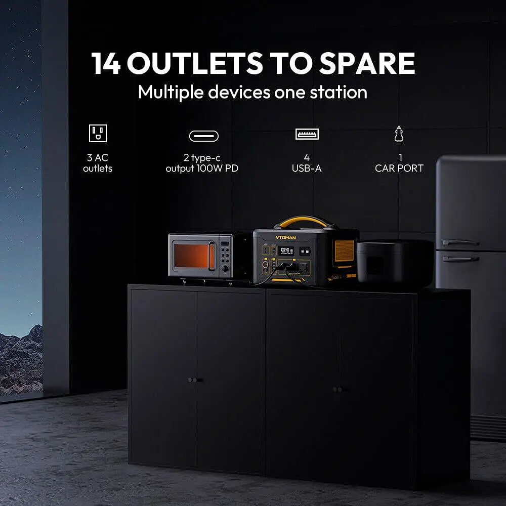 Зарядна станція Vtoman Jump 1500X / 1500 Вт / 828 Вт/ч / LiFePO4 (Jump 1500X) UA - фото 7