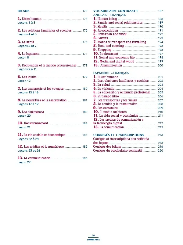 100% FLE B1 Vocabulaire essentiel du français Livre + didierfle.app - фото 3