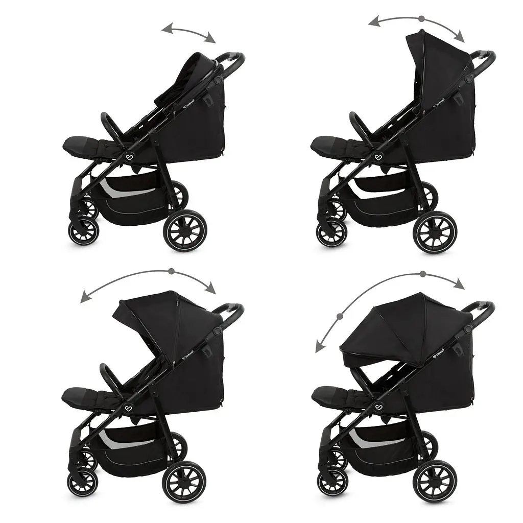Прогулянкова коляска Kidwell Enzo Black - фото 2