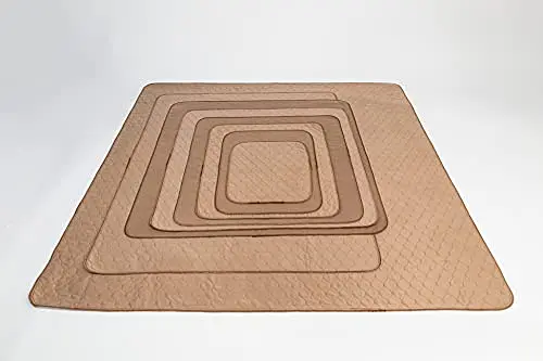 Водонепроникна пелюшка EZwhelp Brown Laminated Underpad 87х92 см - фото 8