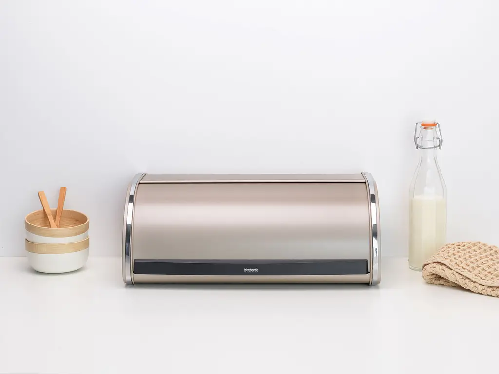 Хлібниця Brabantia Roll Top Bread Bin, 44,5x26,2х17,3 см, бежевий (304804) - фото 3