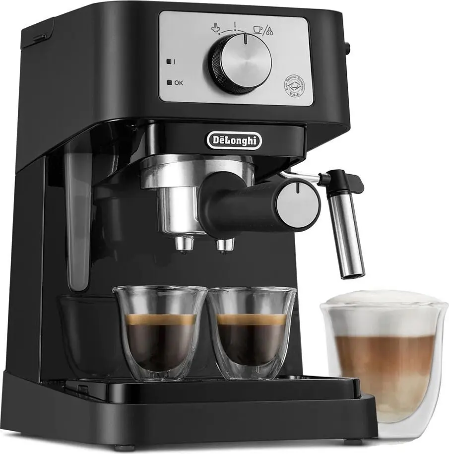 Кавоварка ріжкова DELONGHI Stilosa EC260.BK Чорний UA - фото 4