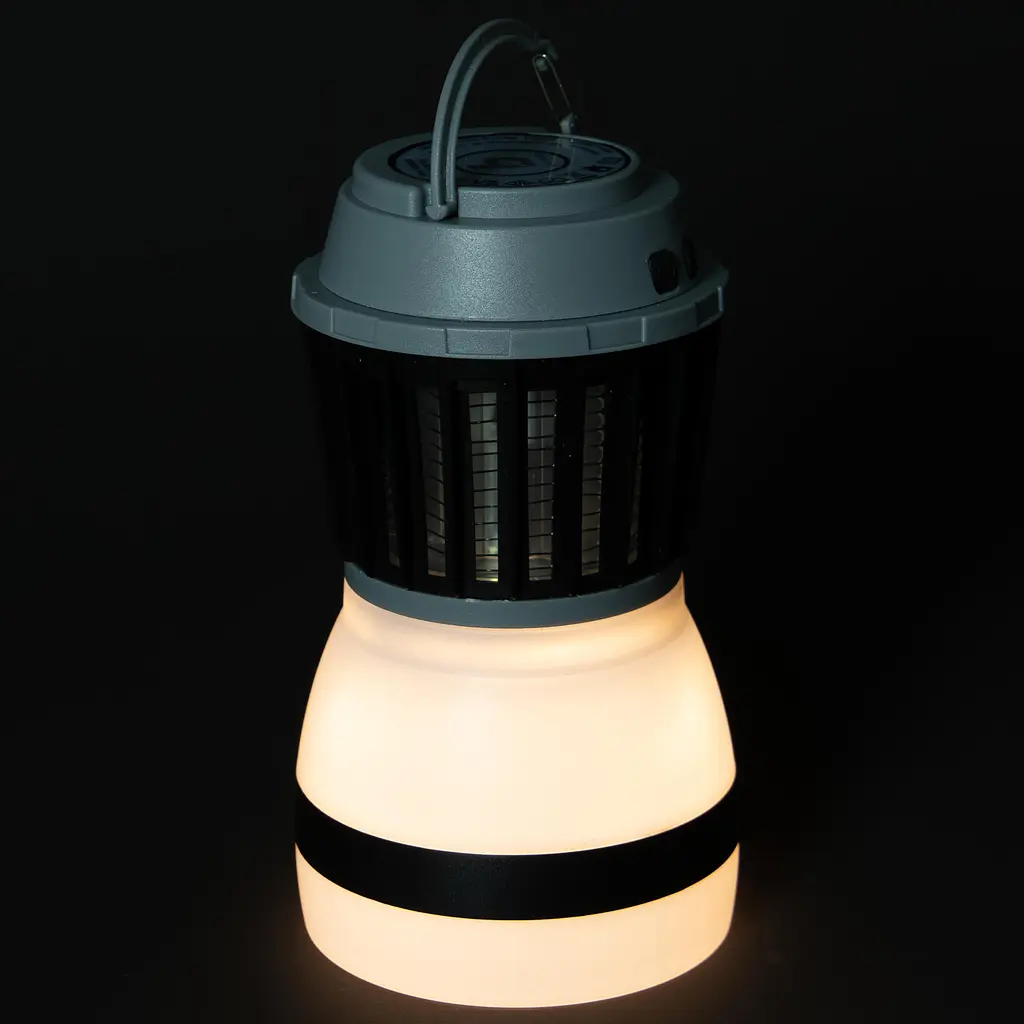 Ліхтар-знищувач комах Bo-Camp Atom WP Rechargeable 200 Lumen Сірий/Чорний - фото 8
