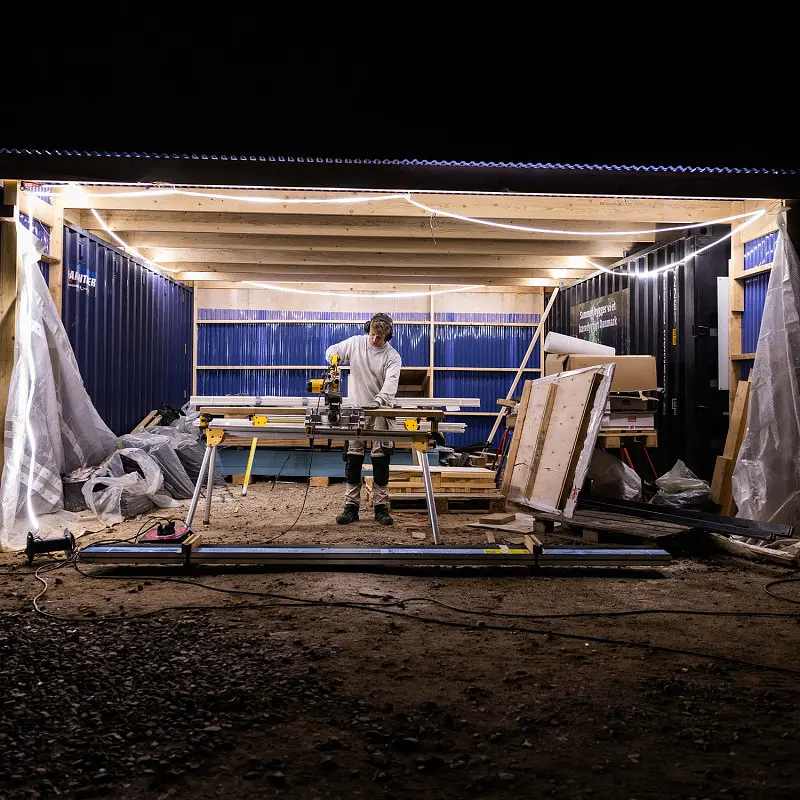 Світильник для будмайданчика IP65 переносний 25 метрів 20 000 lumen SCANGRIP ROPE LIGHT - фото 5