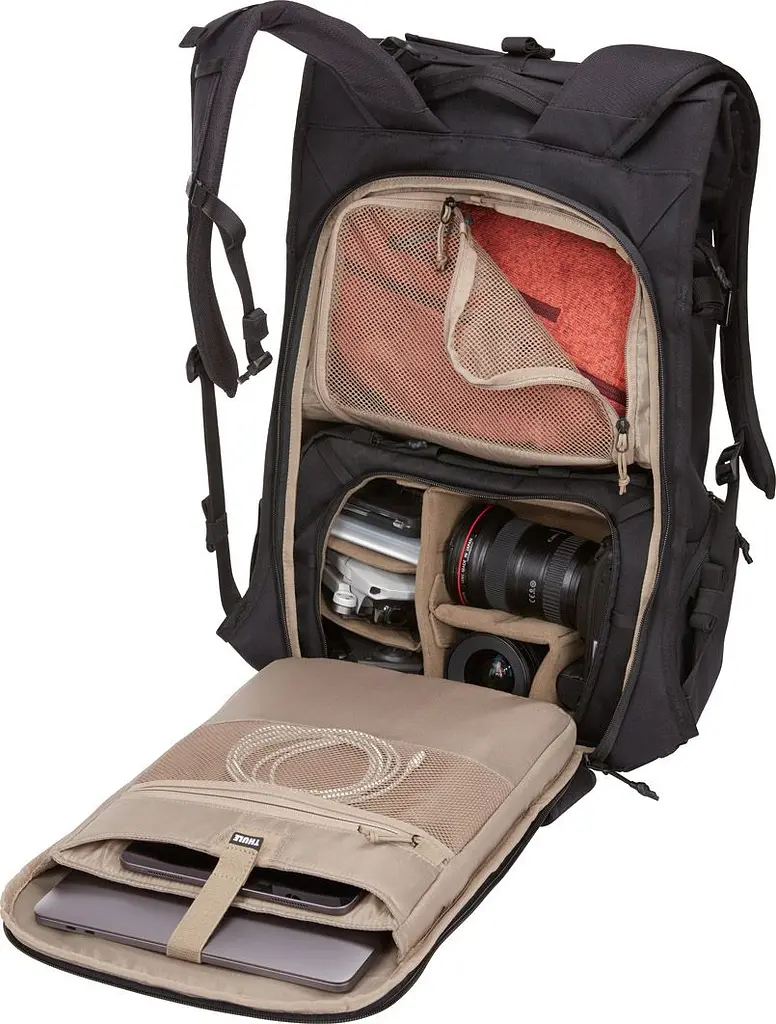 Рюкзак Thule Covert DSLR Rolltop Backpack 32L (Black) 3205344 (TH 3205344) - фото 4