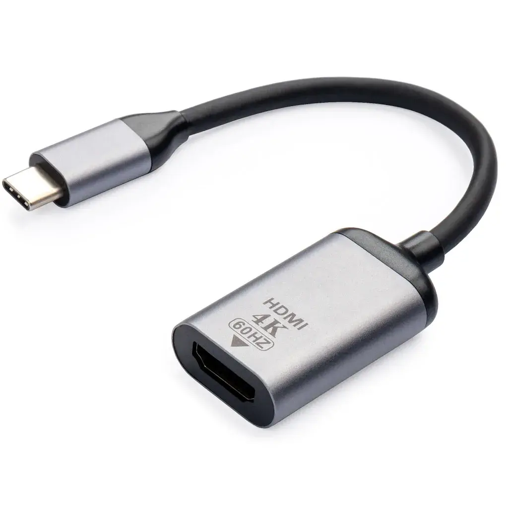 Перехідник Type-C Male to HDMI 2.0 4K60Hz Vinga (VCPATCHDMI2) - фото 2