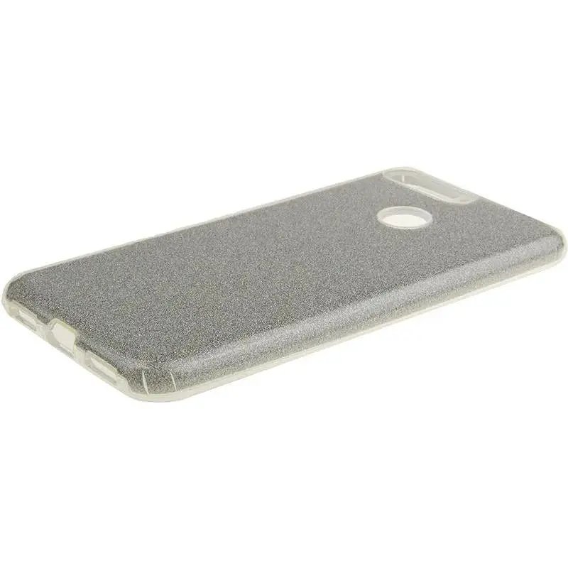 Чехол-накладка Toto TPU Shine Case HuAwei Y6 Prime 2018 Silver - фото 4