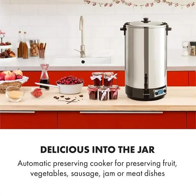 Стерилизатор машина для консервирования Klarstein KonfiStar 60 Digital (10034241) - фото 2
