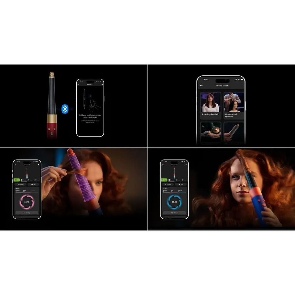 Фен-стайлер Dyson Airwrap Multi-Styler and Dryer Straight to Wavy Velvet Red/Gold (596926-01) [126832] - фото 10