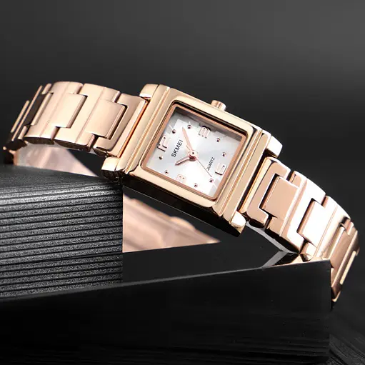 Наручний годинник жіночий 1388RG Rose Gold Skmei acs0030779 - фото 3