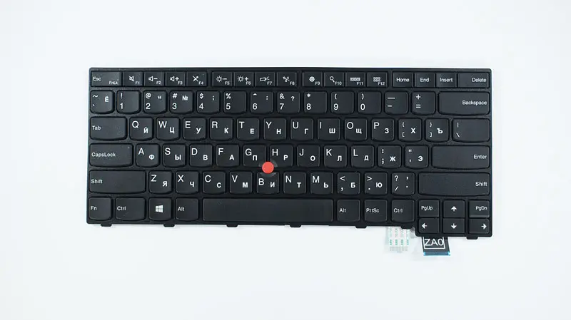 Клавіатура для ноутбука LENOVO (ThinkPad: T460S, T470S) rus, black - фото 2