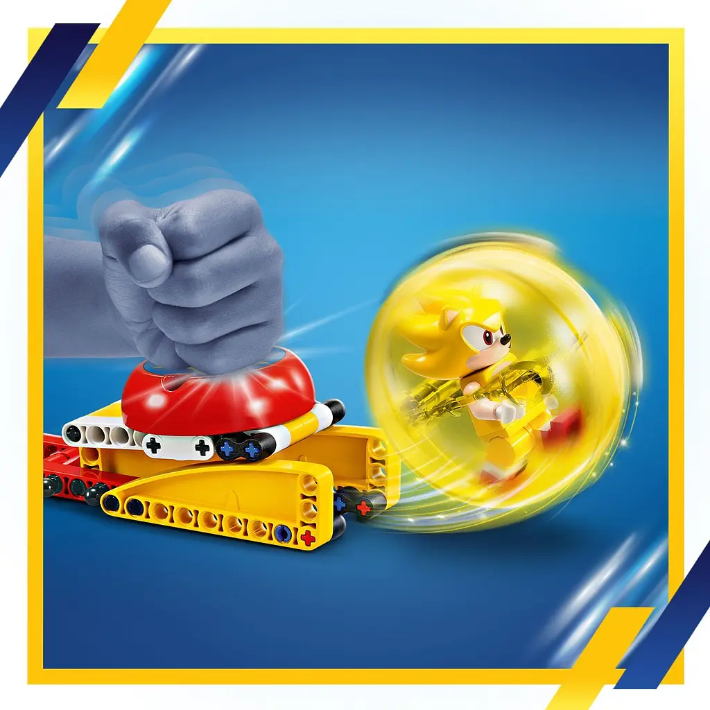 さいさい Конструктор LEGO Sonic The Hedgehog Супер Соник против Яйца