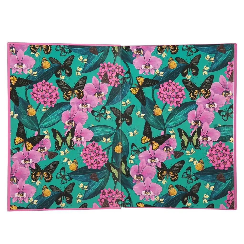 Блокнот Yes Ikons Butterfly А5, 96 аркушів, в клітинку (152080) - фото 3