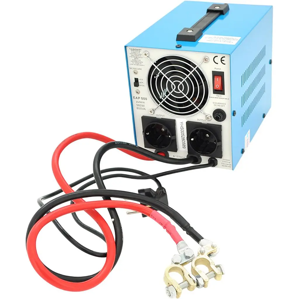 Джерело безперебійного живлення (ДБЖ) Westech EAP Energy-800VA/560W 12V (WS-EAP-560(800VA) Energy) [167864] - фото 2