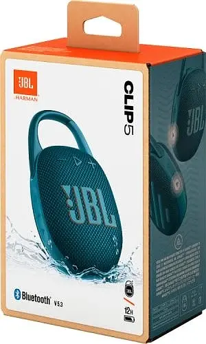Колонка портативна 1.0 Clip 5 Blue JBL teh0021022 - фото 7