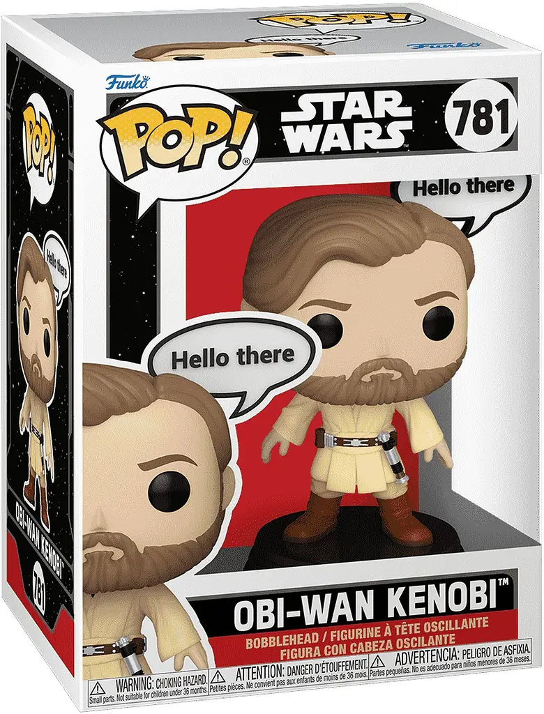 Фигурка Funko POP Star Wars: Sayings - Obi-Wan Kenobi Hello There det0018334 - фото 2